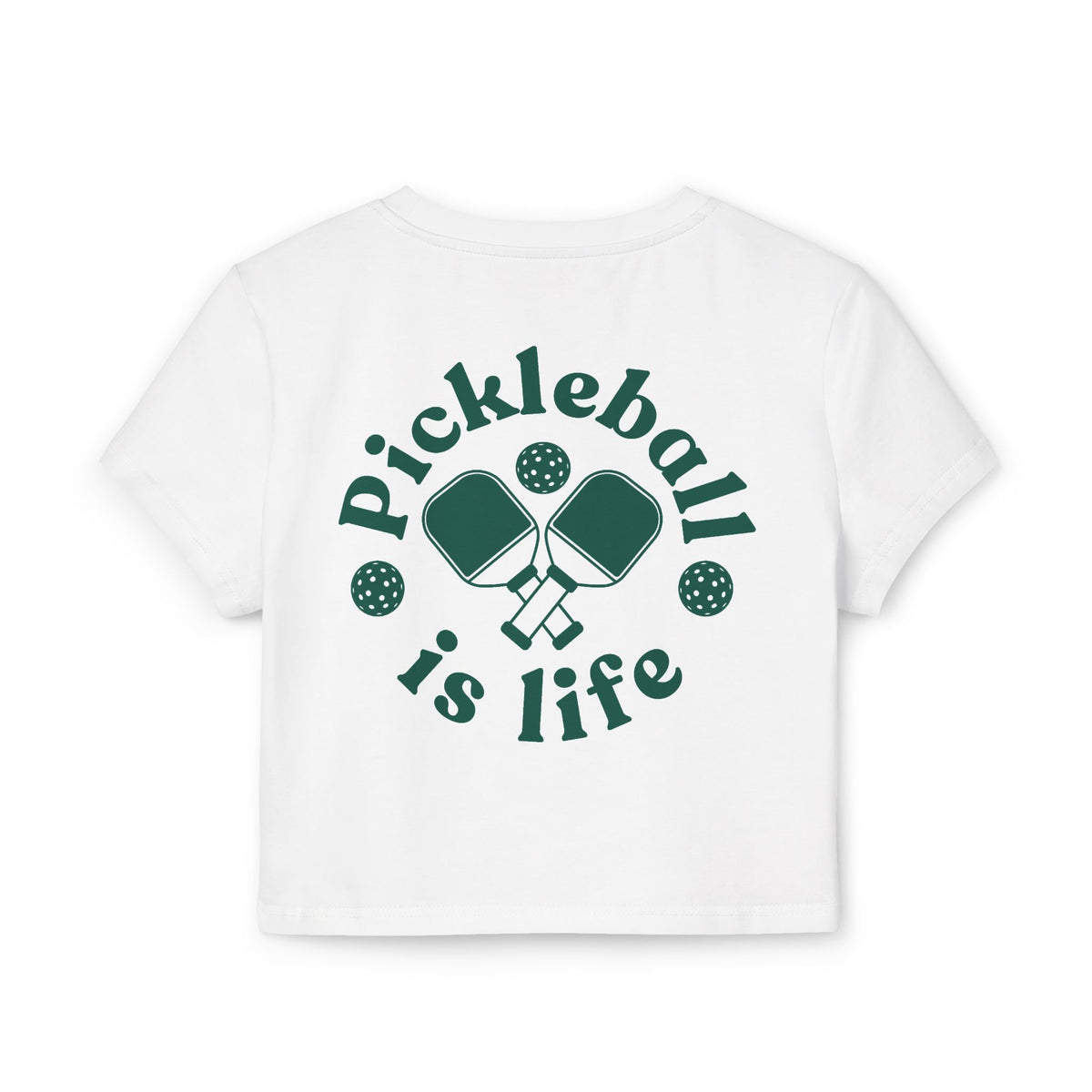PICKLEBALL IS LIFE 2 - Pickleball (Crop Top)