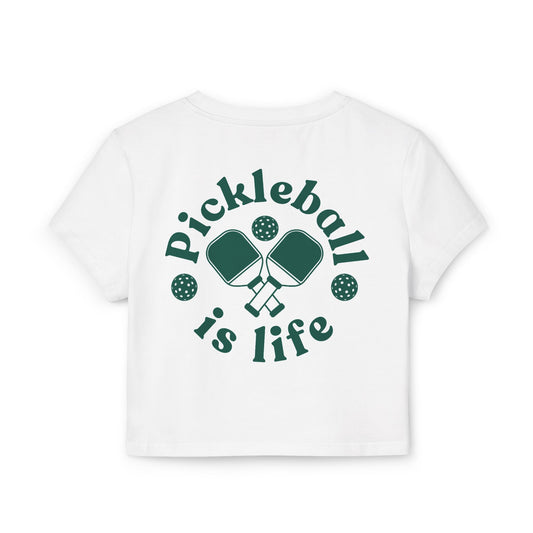 PICKLEBALL IS LIFE 2 - Pickleball (Crop Top)