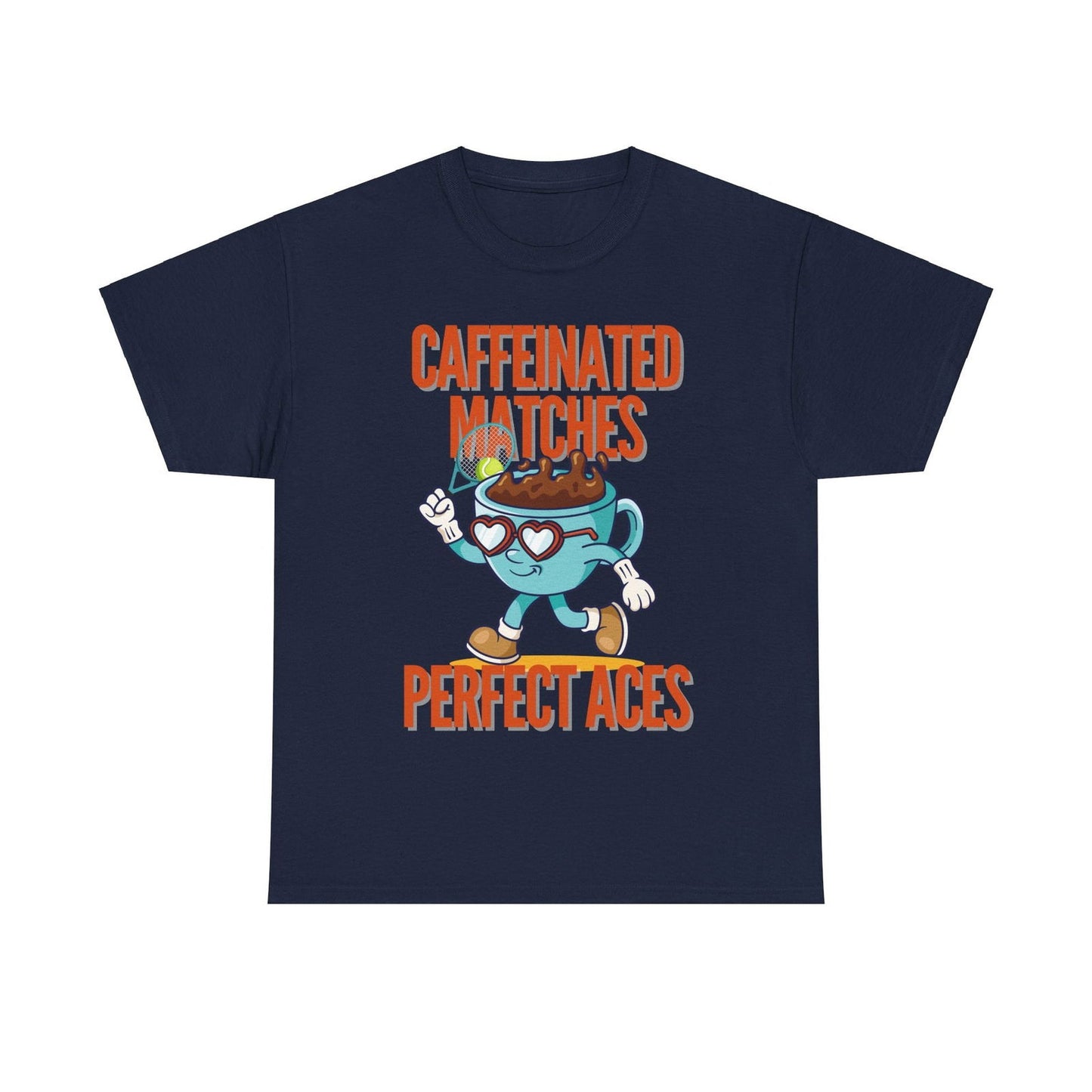 CAFFEINATED - Tennis Basic Tee - GRANDSLAM PH