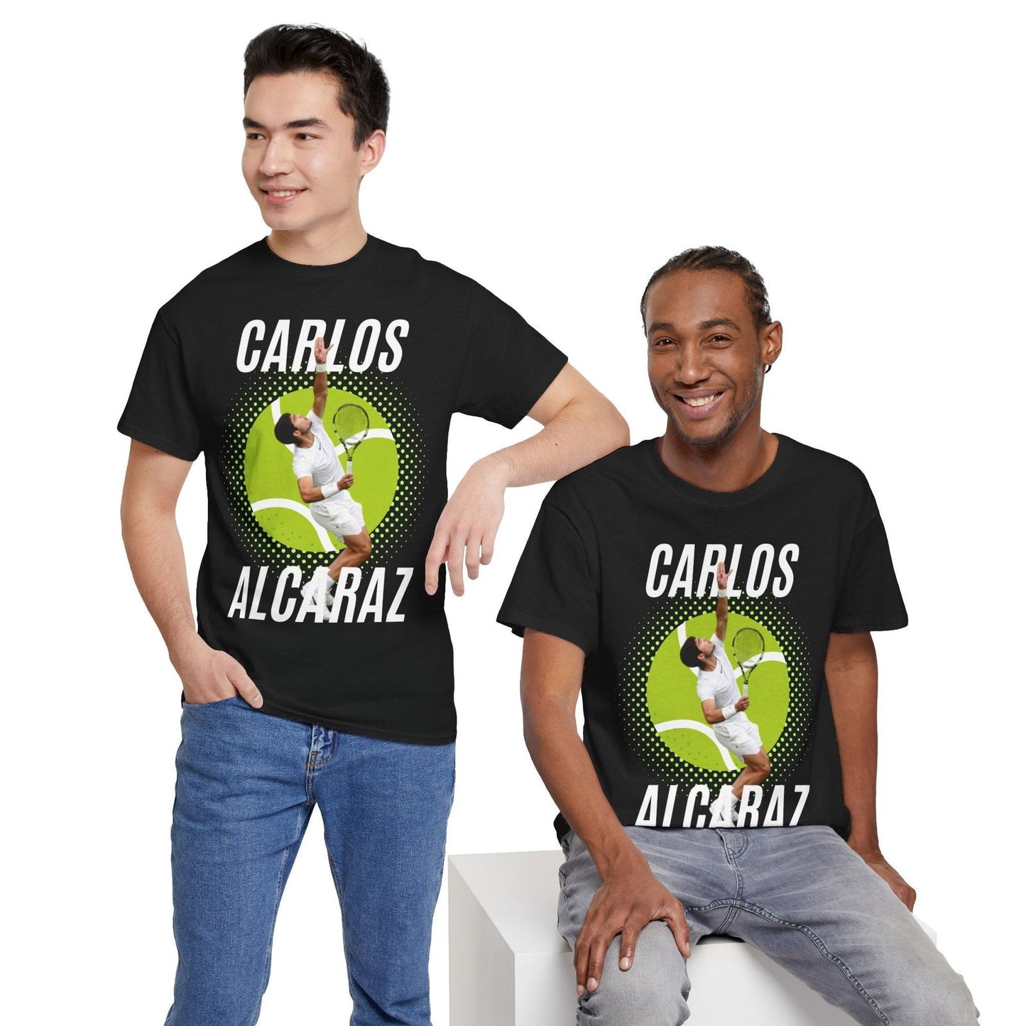 CARLOS ALCARAZ 2 - Tennis Basic Tee - GRANDSLAM PH
