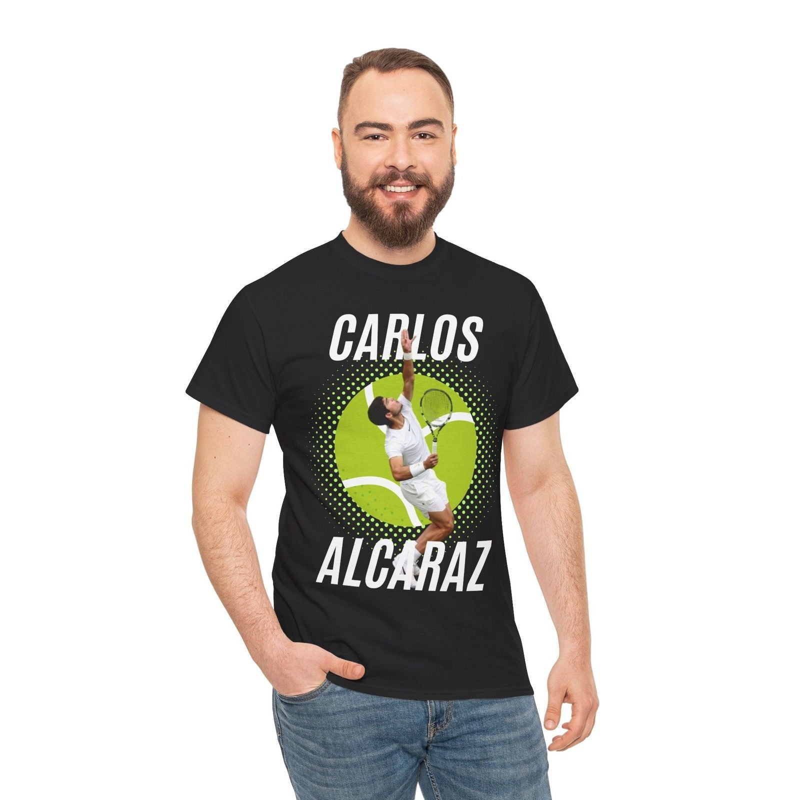 CARLOS ALCARAZ 2 - Tennis Basic Tee - GRANDSLAM PH