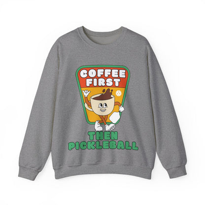 COFFEE FIRST - Pickleball (Sweatshirt) - GRANDSLAM PH