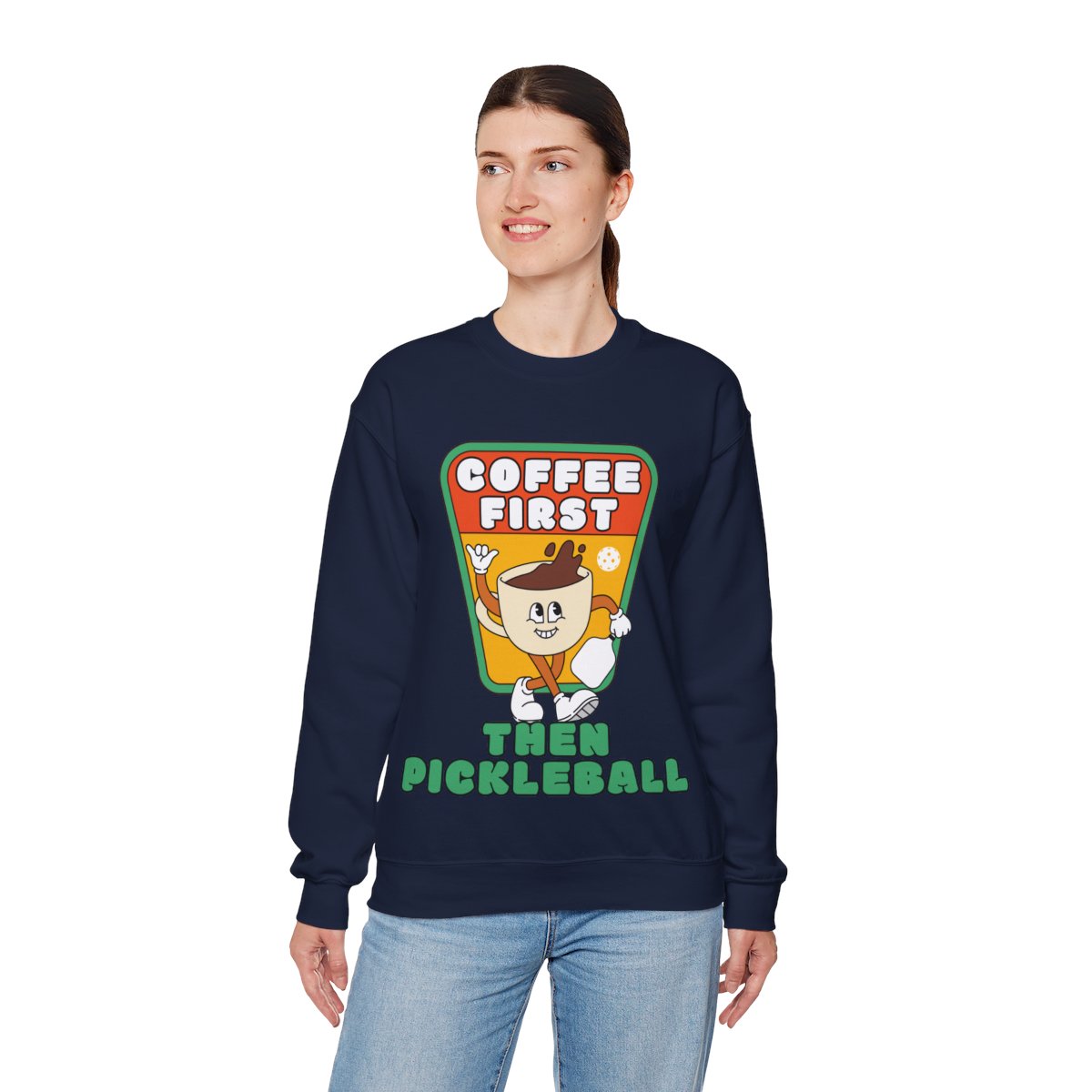 COFFEE FIRST - Pickleball (Sweatshirt) - GRANDSLAM PH