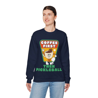 COFFEE FIRST - Pickleball (Sweatshirt) - GRANDSLAM PH
