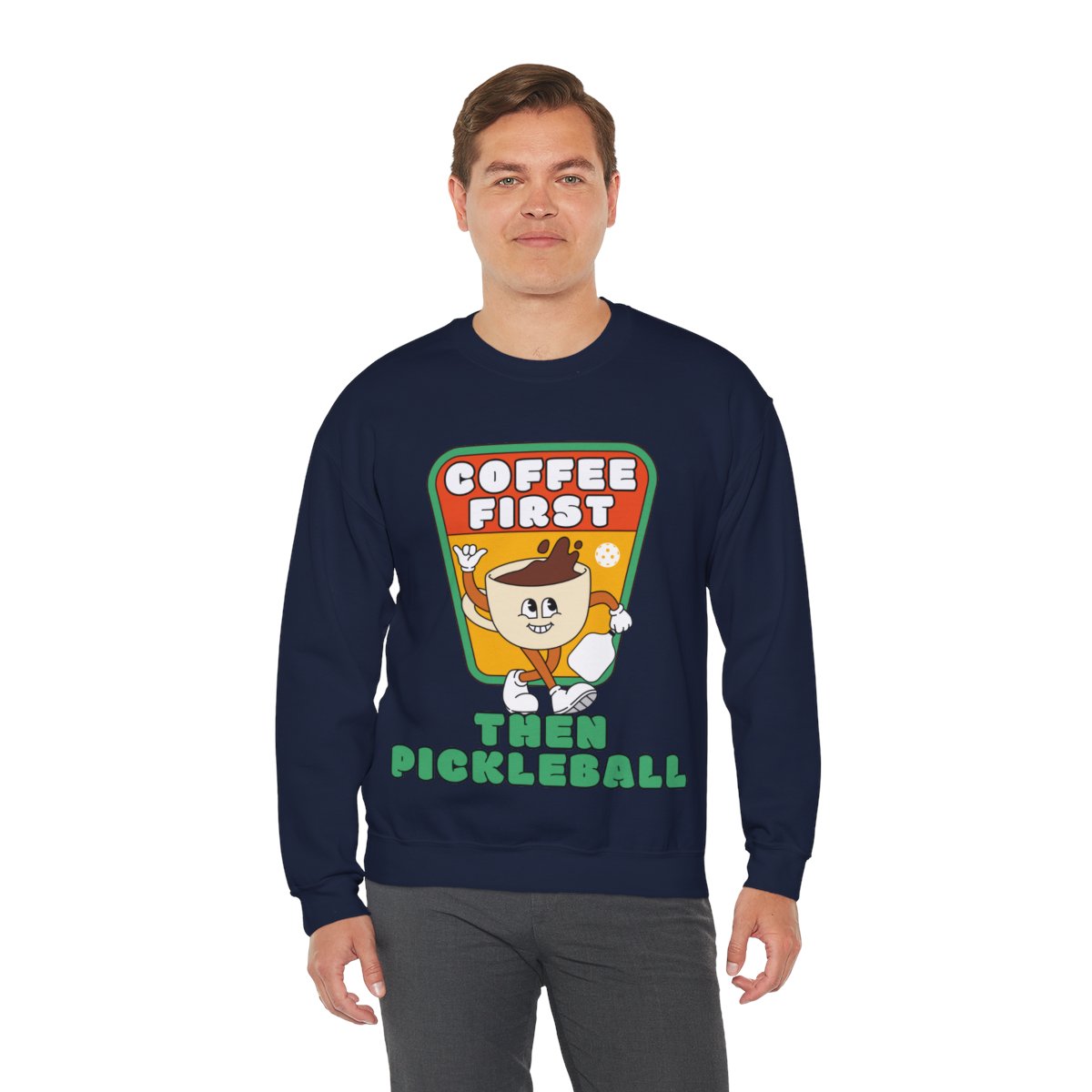 COFFEE FIRST - Pickleball (Sweatshirt) - GRANDSLAM PH