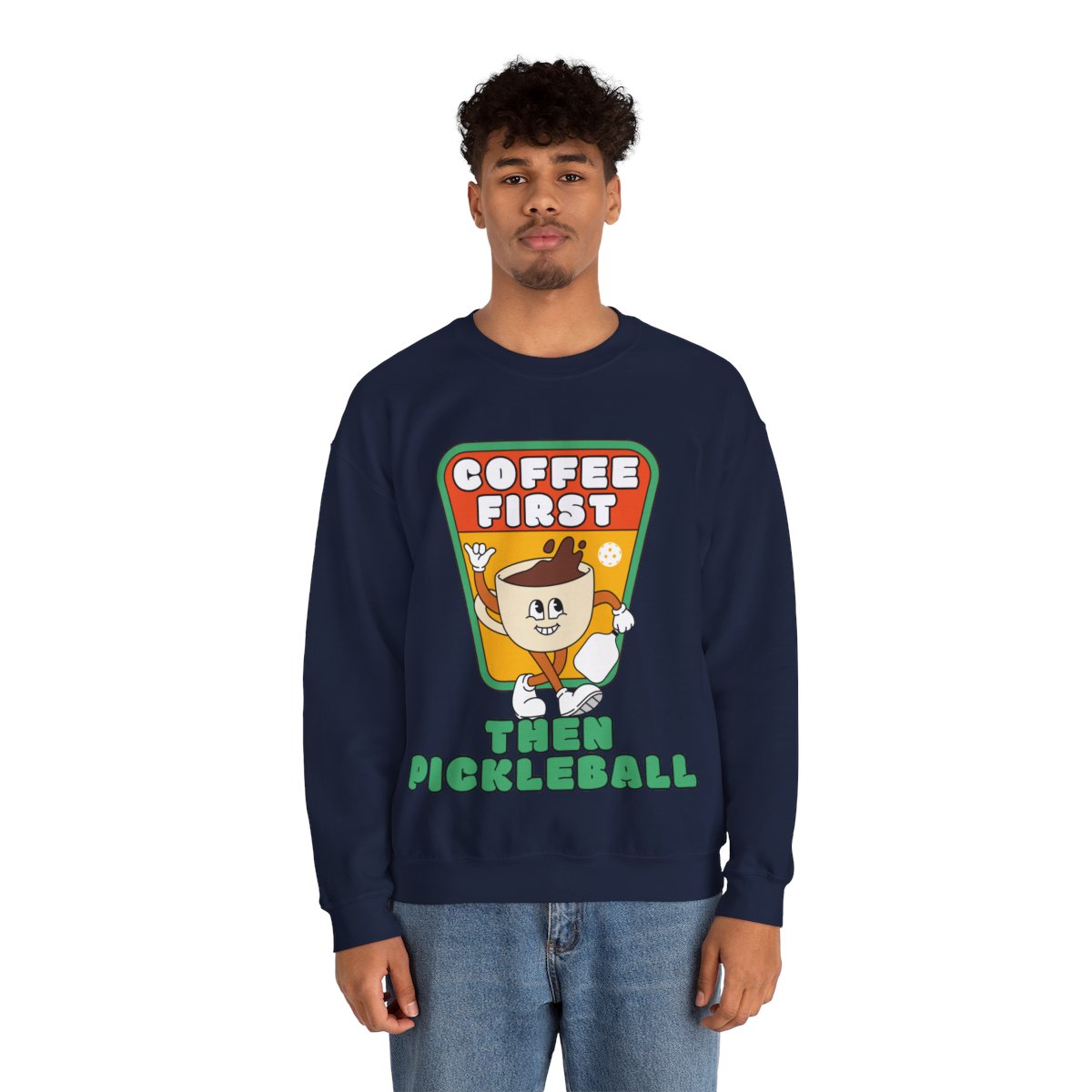 COFFEE FIRST - Pickleball (Sweatshirt) - GRANDSLAM PH