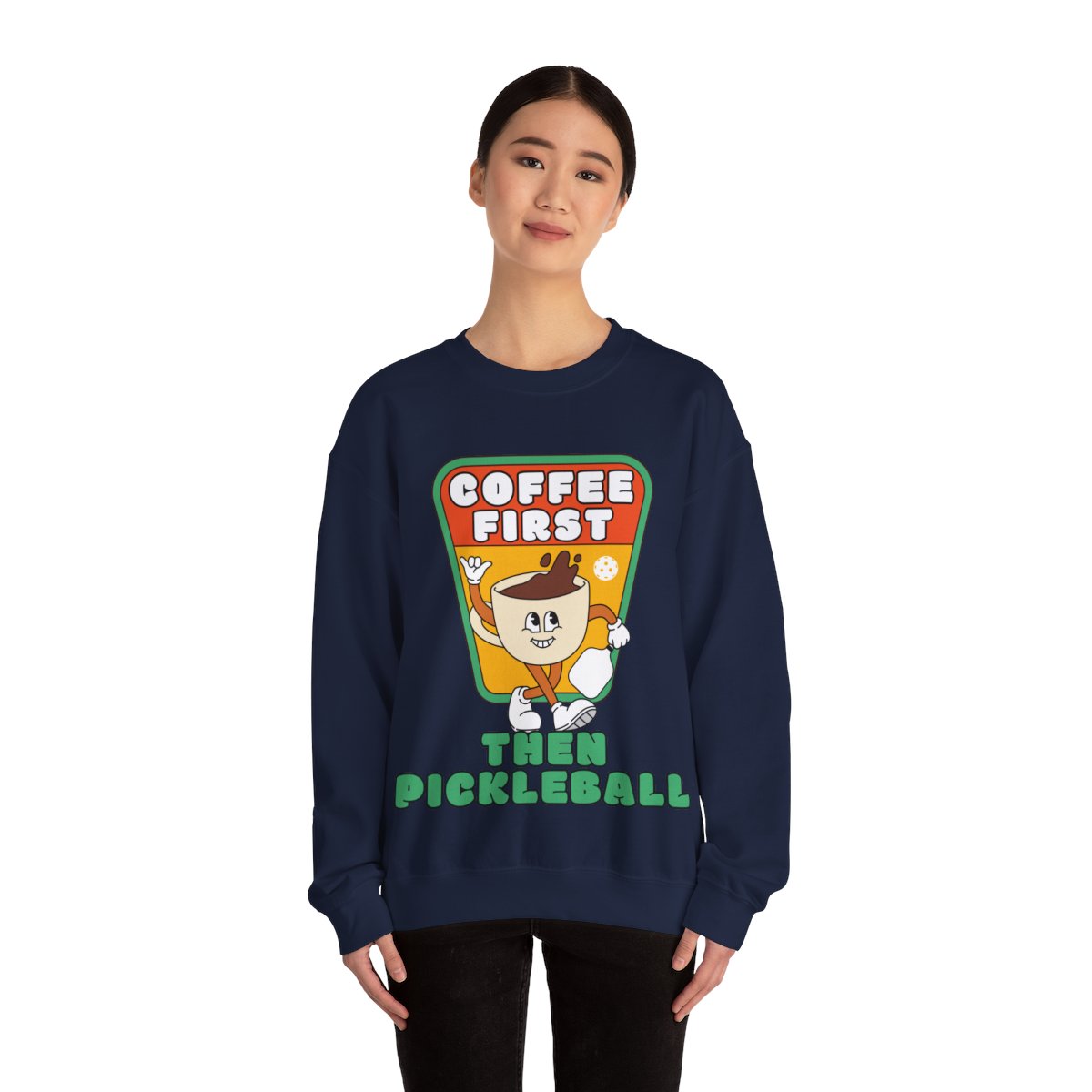 COFFEE FIRST - Pickleball (Sweatshirt) - GRANDSLAM PH