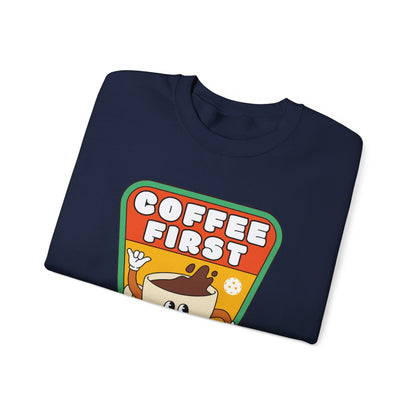 COFFEE FIRST - Pickleball (Sweatshirt) - GRANDSLAM PH