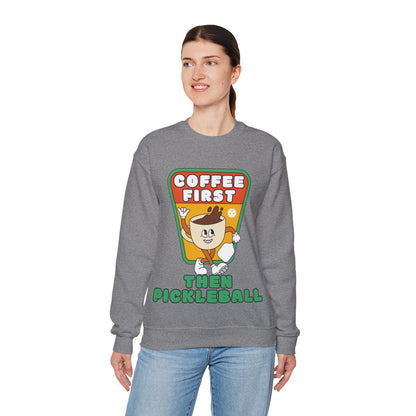 COFFEE FIRST - Pickleball (Sweatshirt) - GRANDSLAM PH