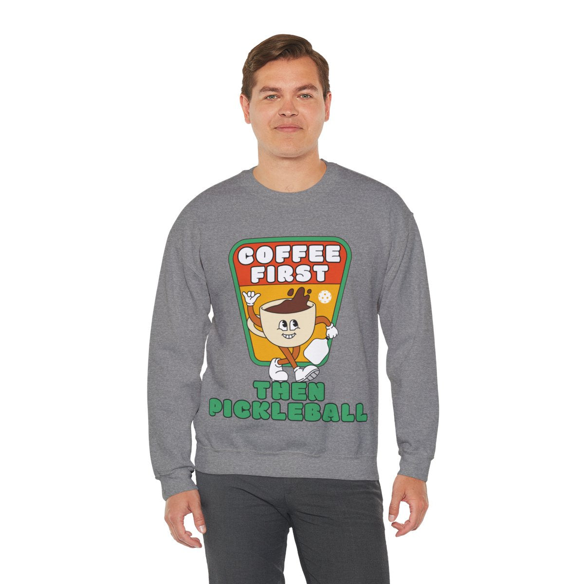 COFFEE FIRST - Pickleball (Sweatshirt) - GRANDSLAM PH