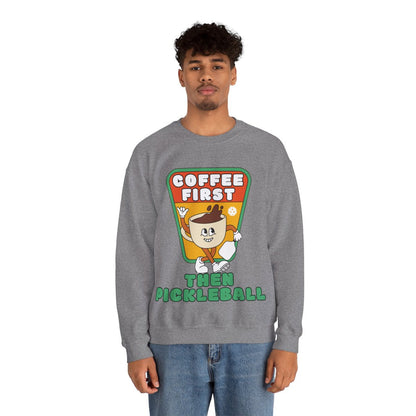 COFFEE FIRST - Pickleball (Sweatshirt) - GRANDSLAM PH