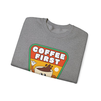 COFFEE FIRST - Pickleball (Sweatshirt) - GRANDSLAM PH