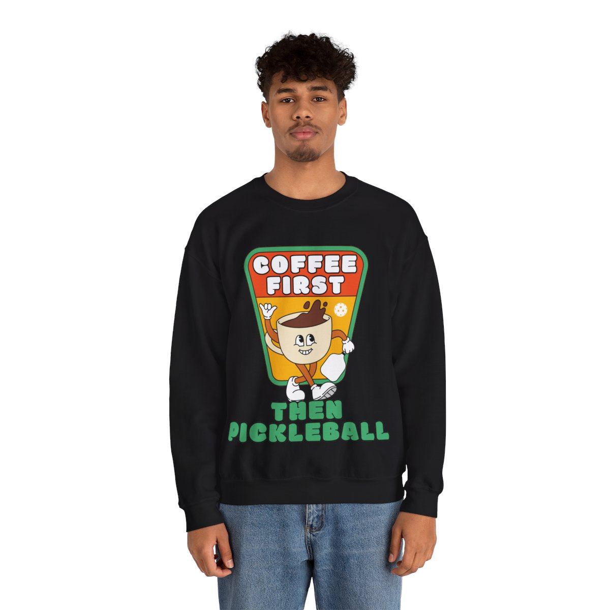 COFFEE FIRST - Pickleball (Sweatshirt) - GRANDSLAM PH