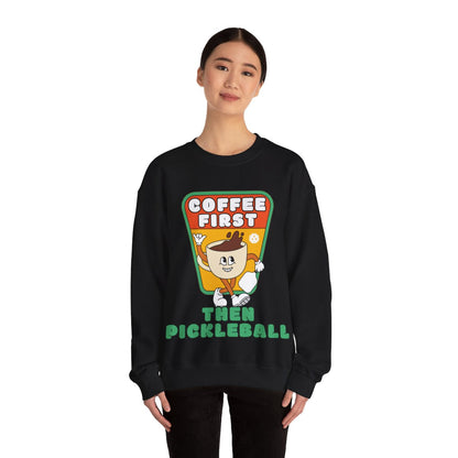COFFEE FIRST - Pickleball (Sweatshirt) - GRANDSLAM PH