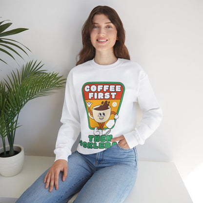 COFFEE FIRST - Pickleball (Sweatshirt) - GRANDSLAM PH