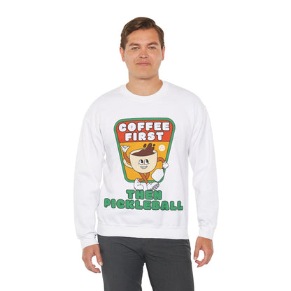 COFFEE FIRST - Pickleball (Sweatshirt) - GRANDSLAM PH