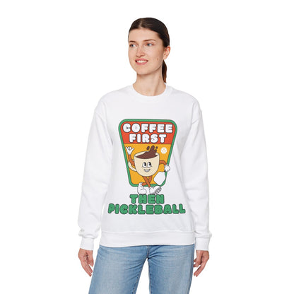 COFFEE FIRST - Pickleball (Sweatshirt) - GRANDSLAM PH