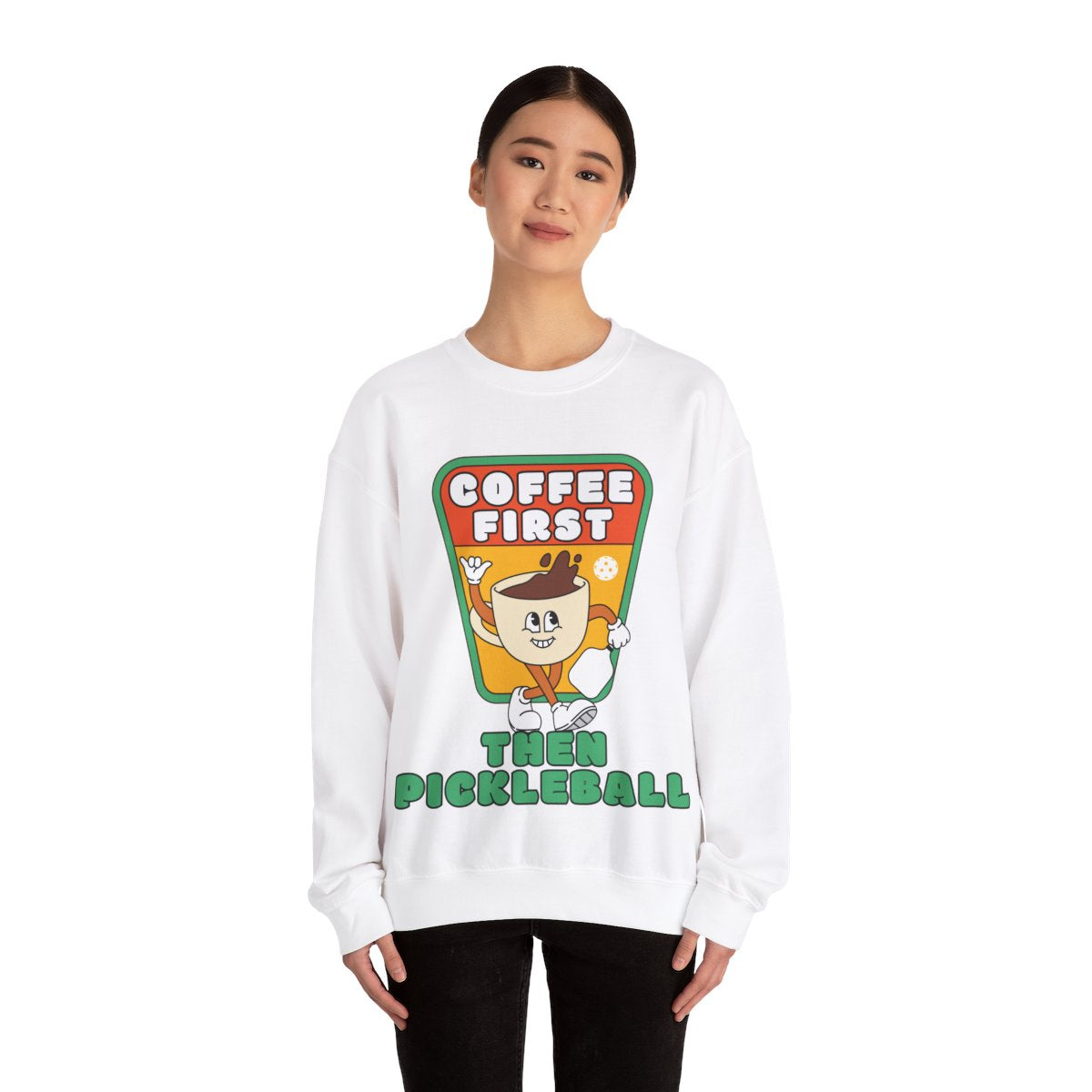 COFFEE FIRST - Pickleball (Sweatshirt) - GRANDSLAM PH