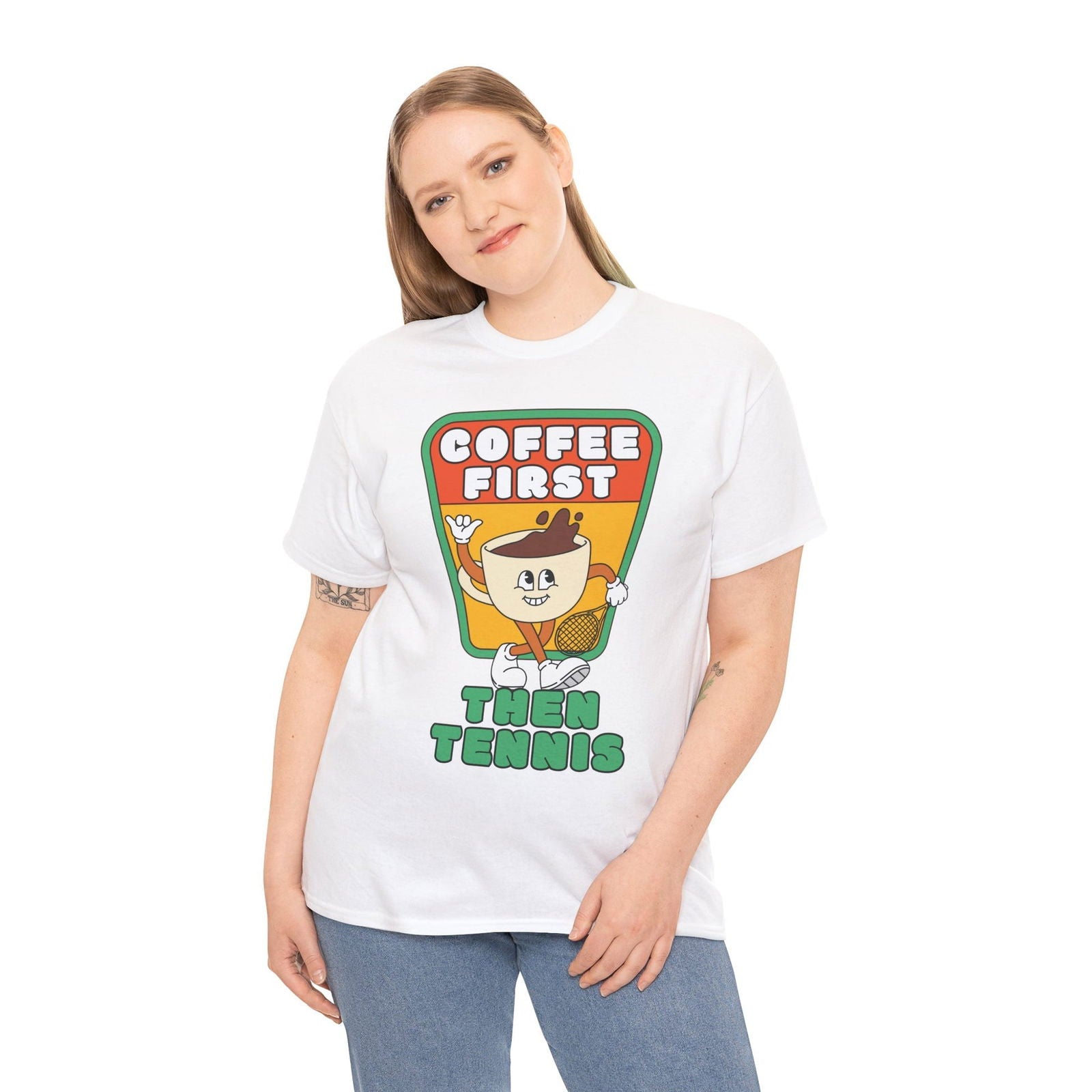 COFFEE FIRST, THEN TENNIS 2 - Tennis (Dri Fit) - GRANDSLAM PH