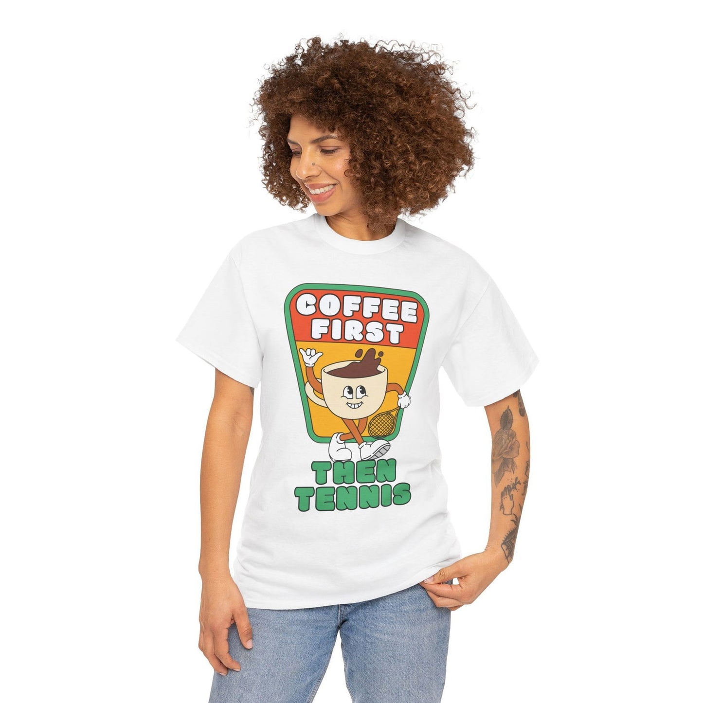 COFFEE FIRST, THEN TENNIS 2 - Tennis (Dri Fit) - GRANDSLAM PH