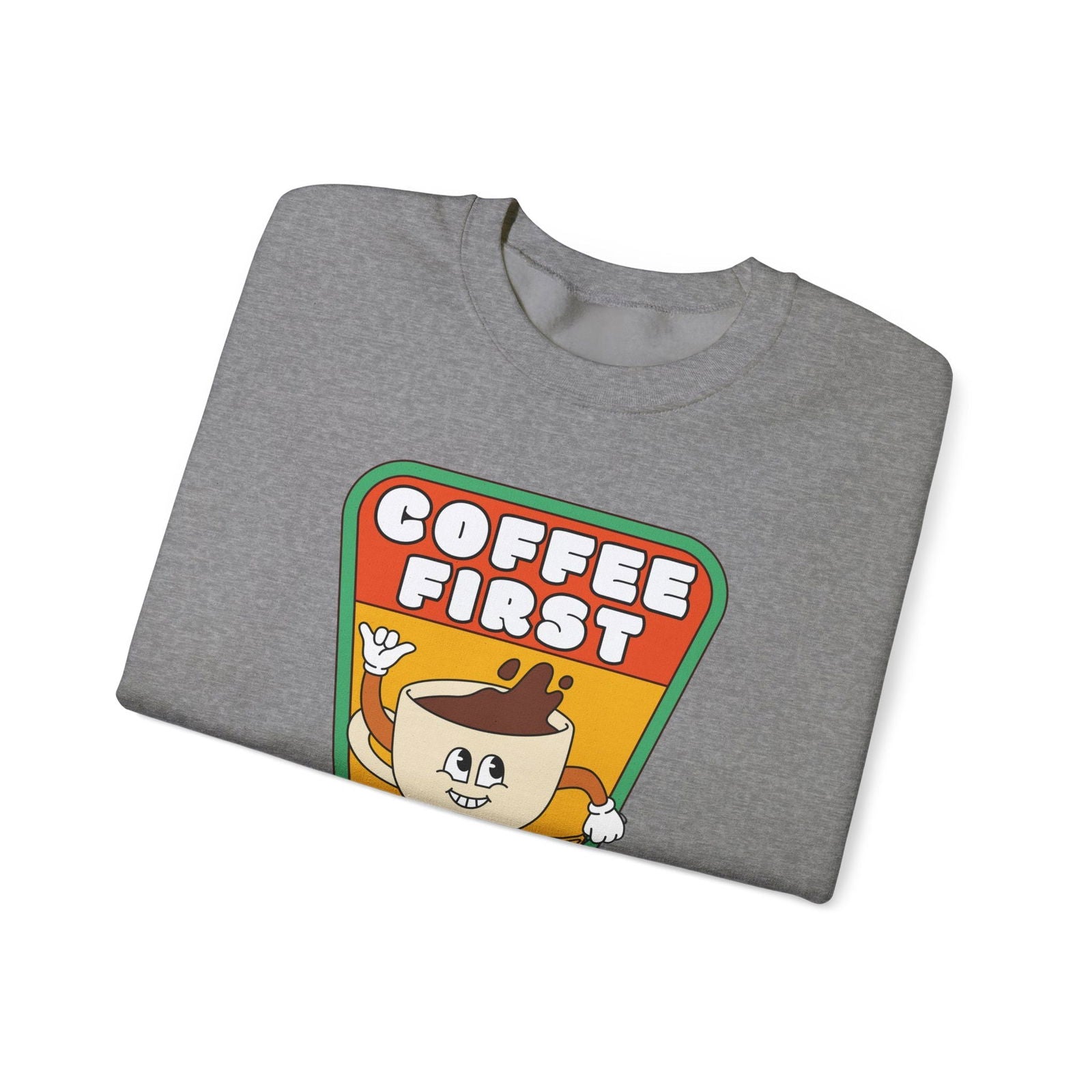 COFFEE FIRST, THEN TENNIS 2 - Tennis Sweatshirt - GRANDSLAM PH