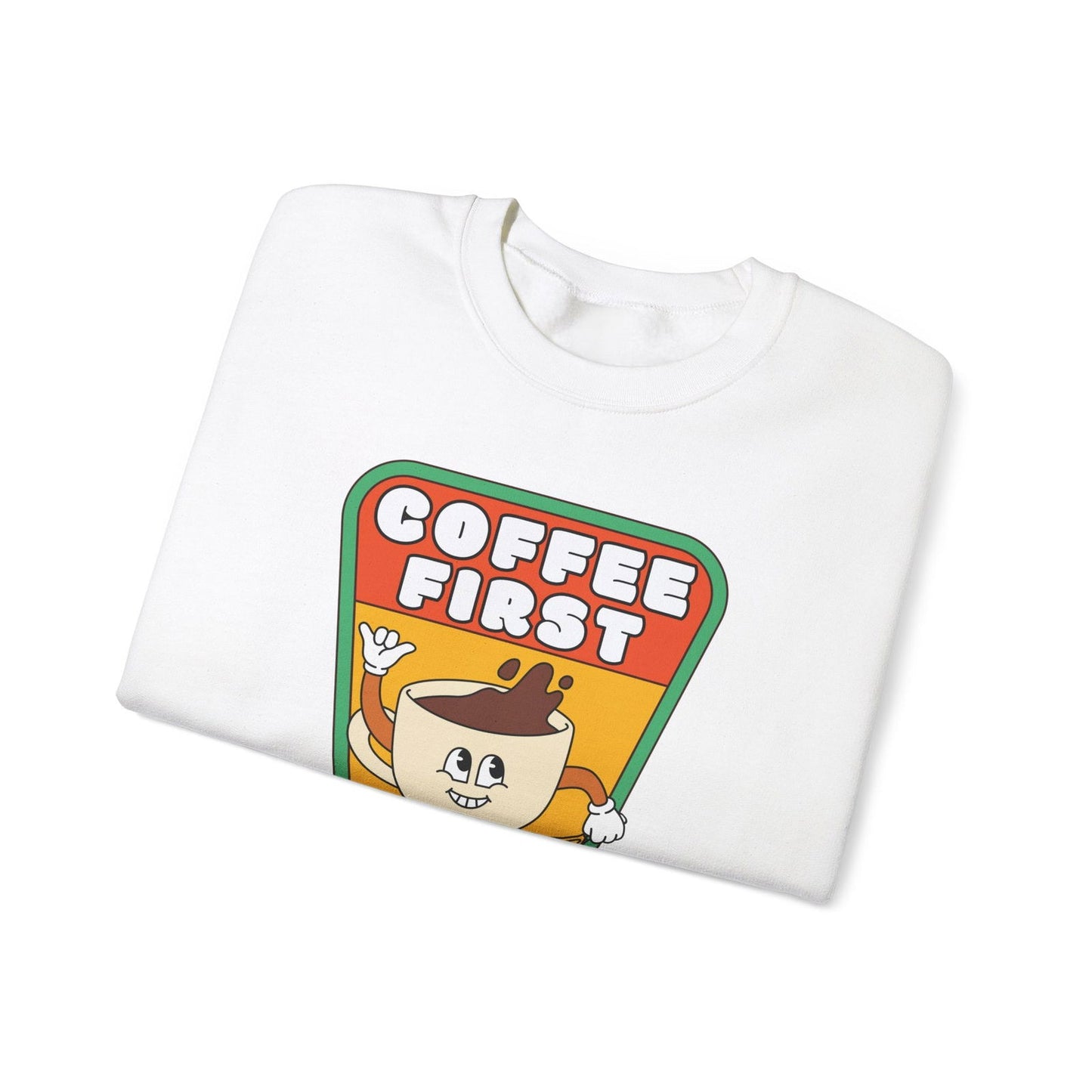 COFFEE FIRST, THEN TENNIS 2 - Tennis Sweatshirt - GRANDSLAM PH
