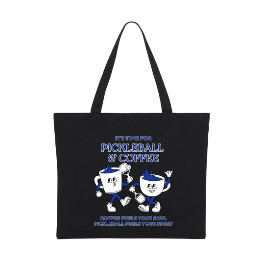 COFFEE & PICKLEBALL 3 - Pickleball (Tote Bag)