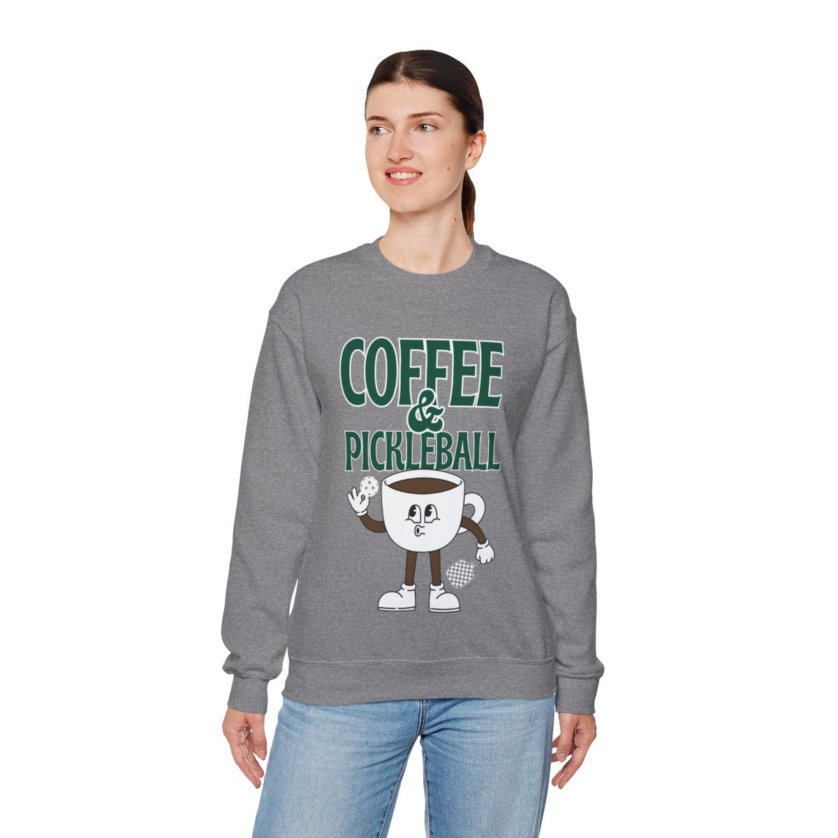 COFFEE & PICKLEBALL - Pickleball (Sweatshirt) - GRANDSLAM PH
