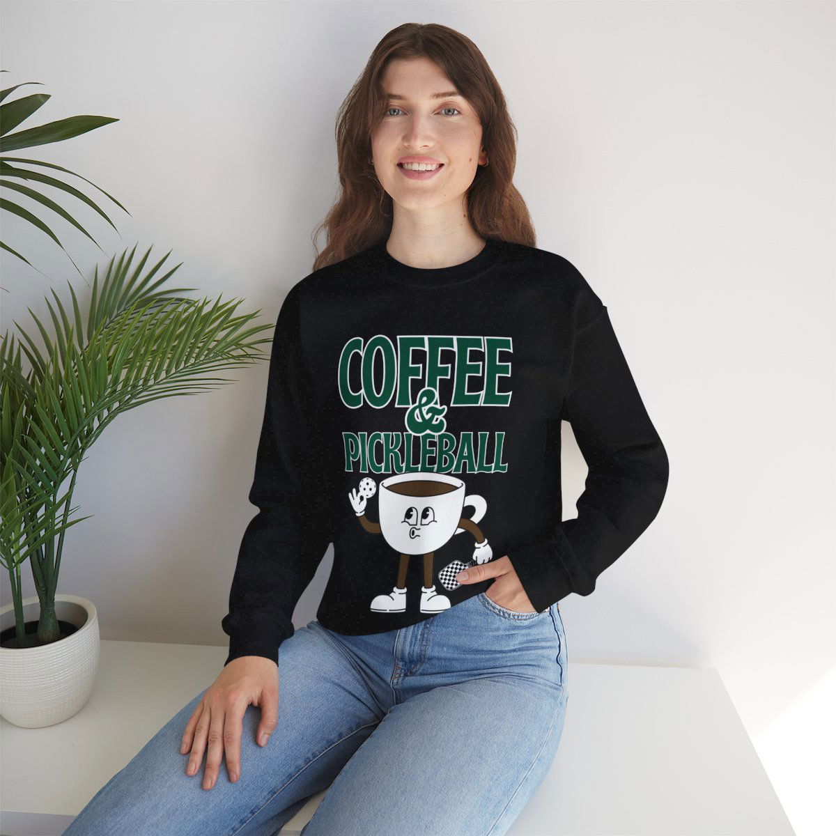 COFFEE & PICKLEBALL - Pickleball (Sweatshirt) - GRANDSLAM PH