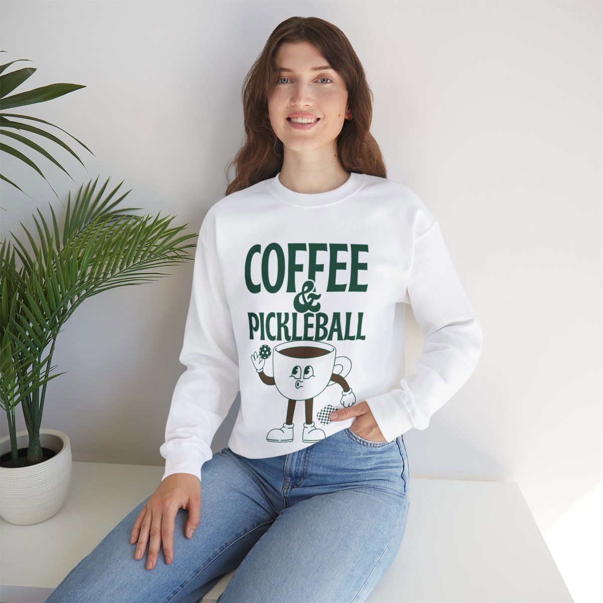COFFEE & PICKLEBALL - Pickleball (Sweatshirt) - GRANDSLAM PH