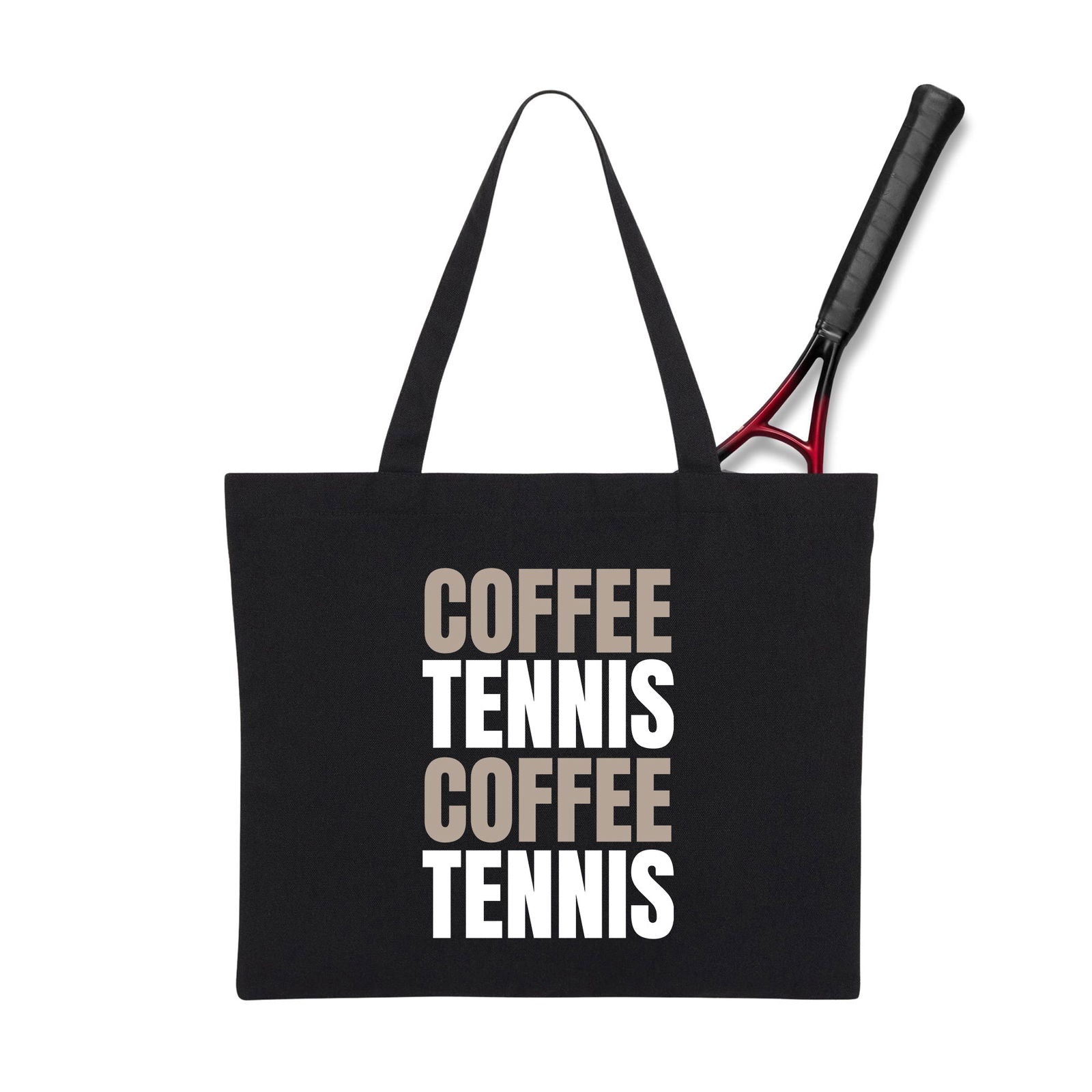 COFFEE & TENNIS 3- Tennis Tote Bag - GRANDSLAM PH