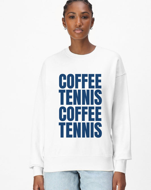 COFFEE & TENNIS 3 - Tennis Sweatshirt - GRANDSLAM PH