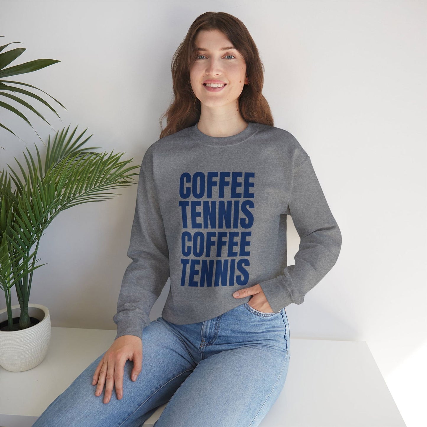 COFFEE & TENNIS 3 - Tennis Sweatshirt - GRANDSLAM PH