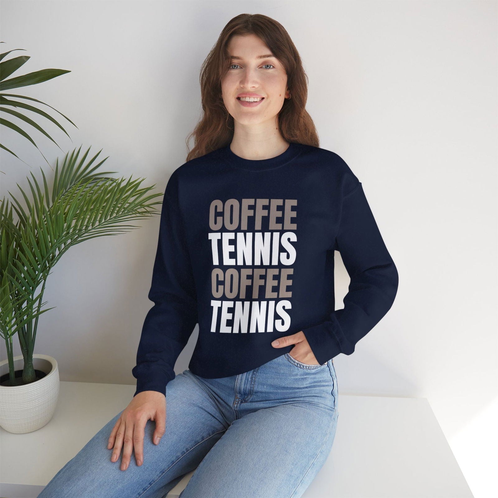 COFFEE & TENNIS 3 - Tennis Sweatshirt - GRANDSLAM PH