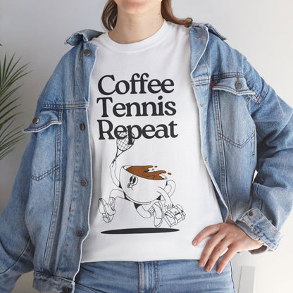 COFFEE TENNIS REPEAT - Tennis (Dri Fit) - GRANDSLAM PH
