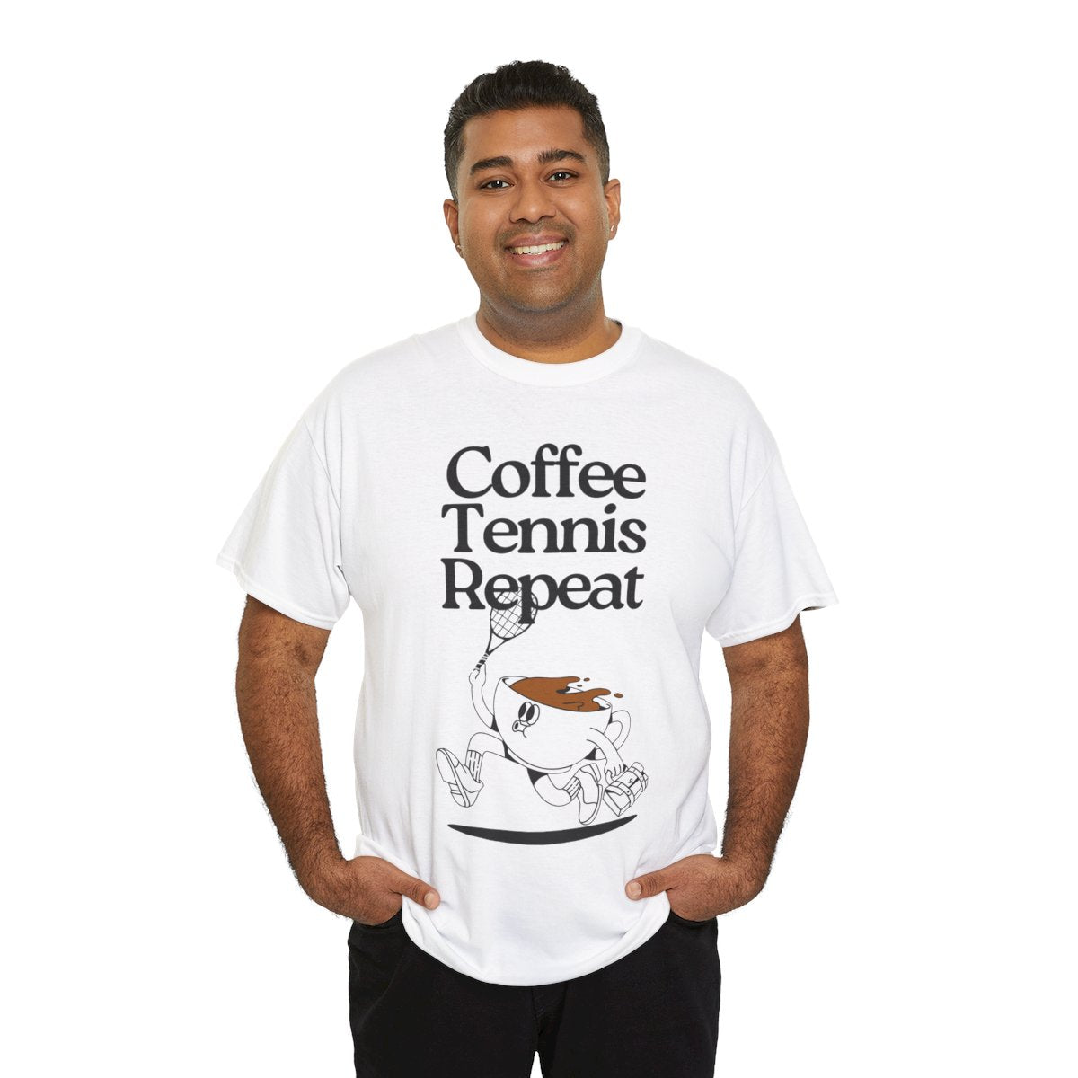 COFFEE TENNIS REPEAT - Tennis (Dri Fit) - GRANDSLAM PH