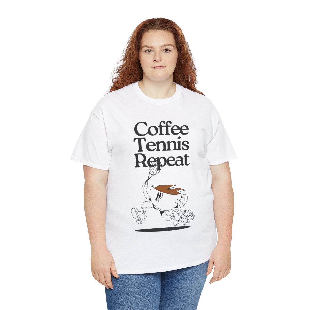 COFFEE TENNIS REPEAT - Tennis (Dri Fit) - GRANDSLAM PH