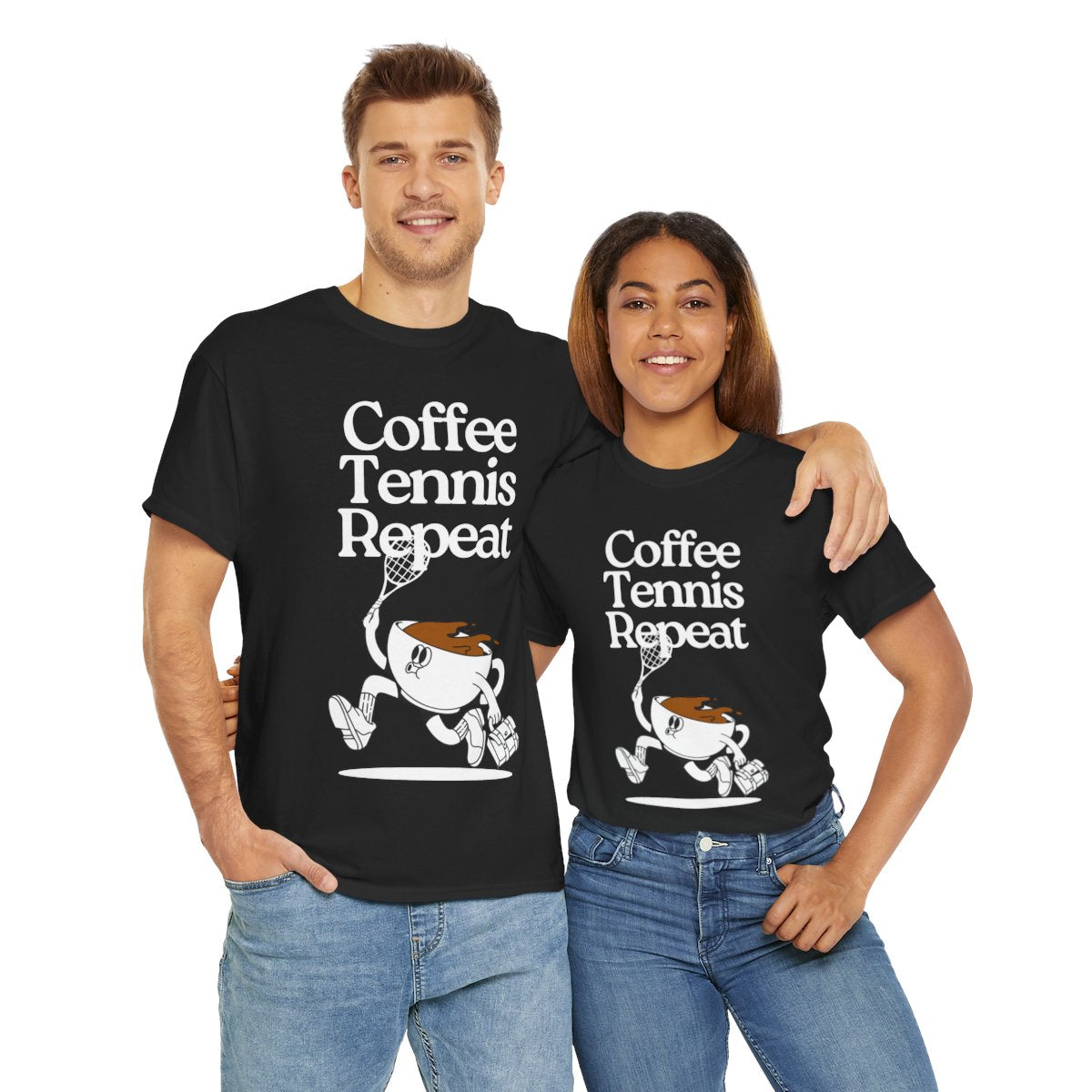 COFFEE TENNIS REPEAT - Tennis (Dri Fit) - GRANDSLAM PH