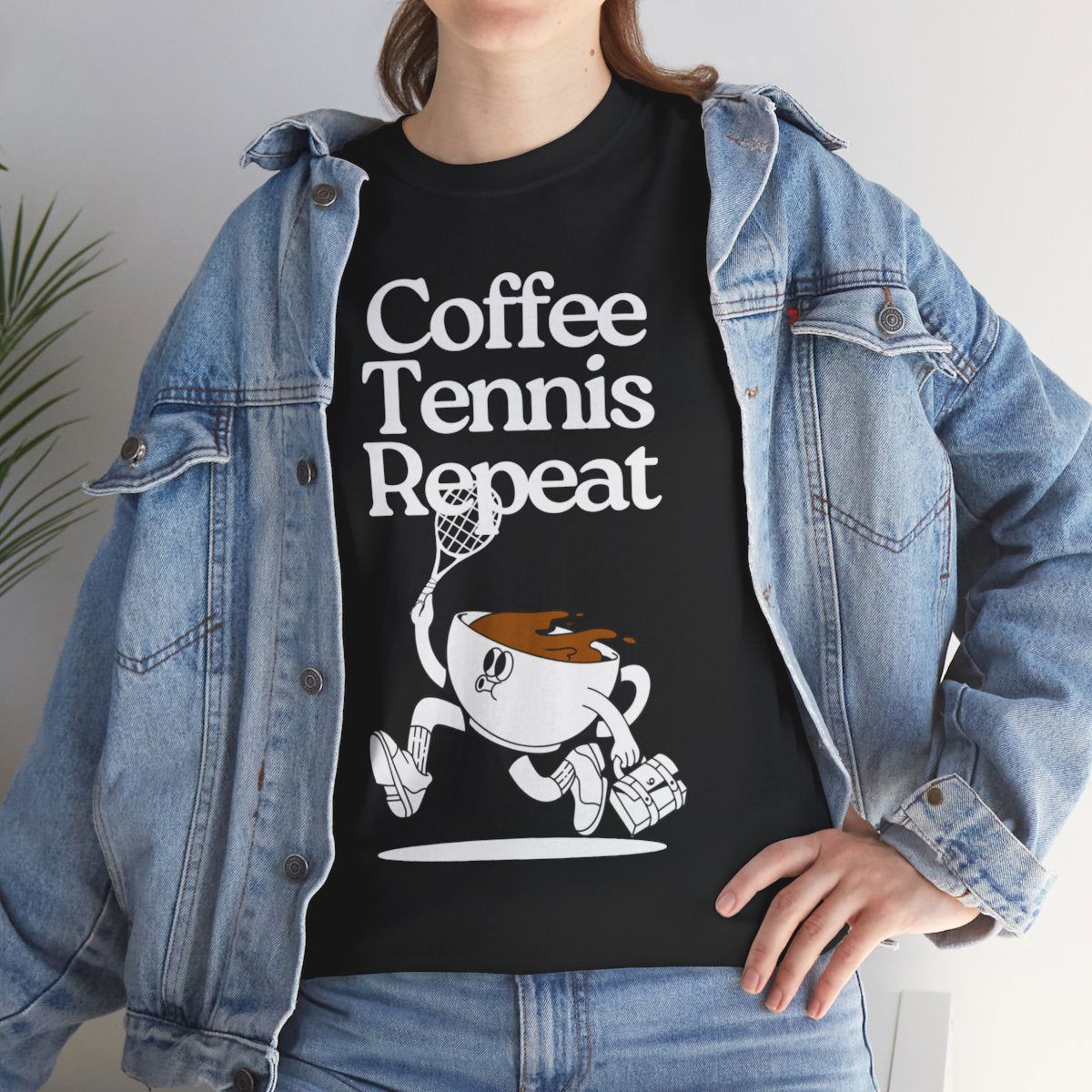 COFFEE TENNIS REPEAT - Tennis (Dri Fit) - GRANDSLAM PH