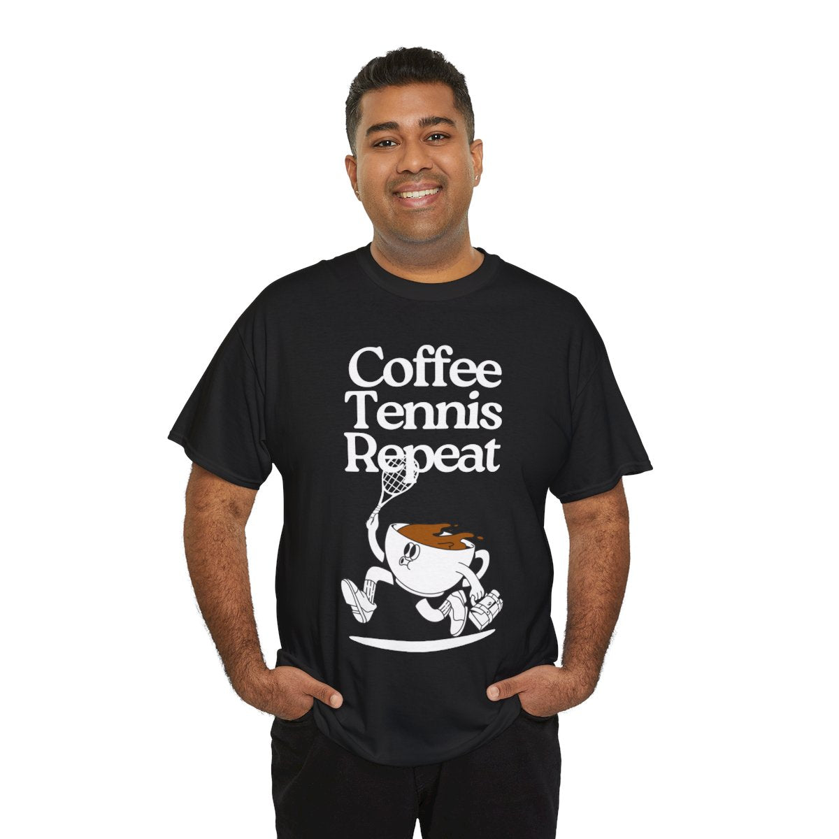 COFFEE TENNIS REPEAT - Tennis (Dri Fit) - GRANDSLAM PH