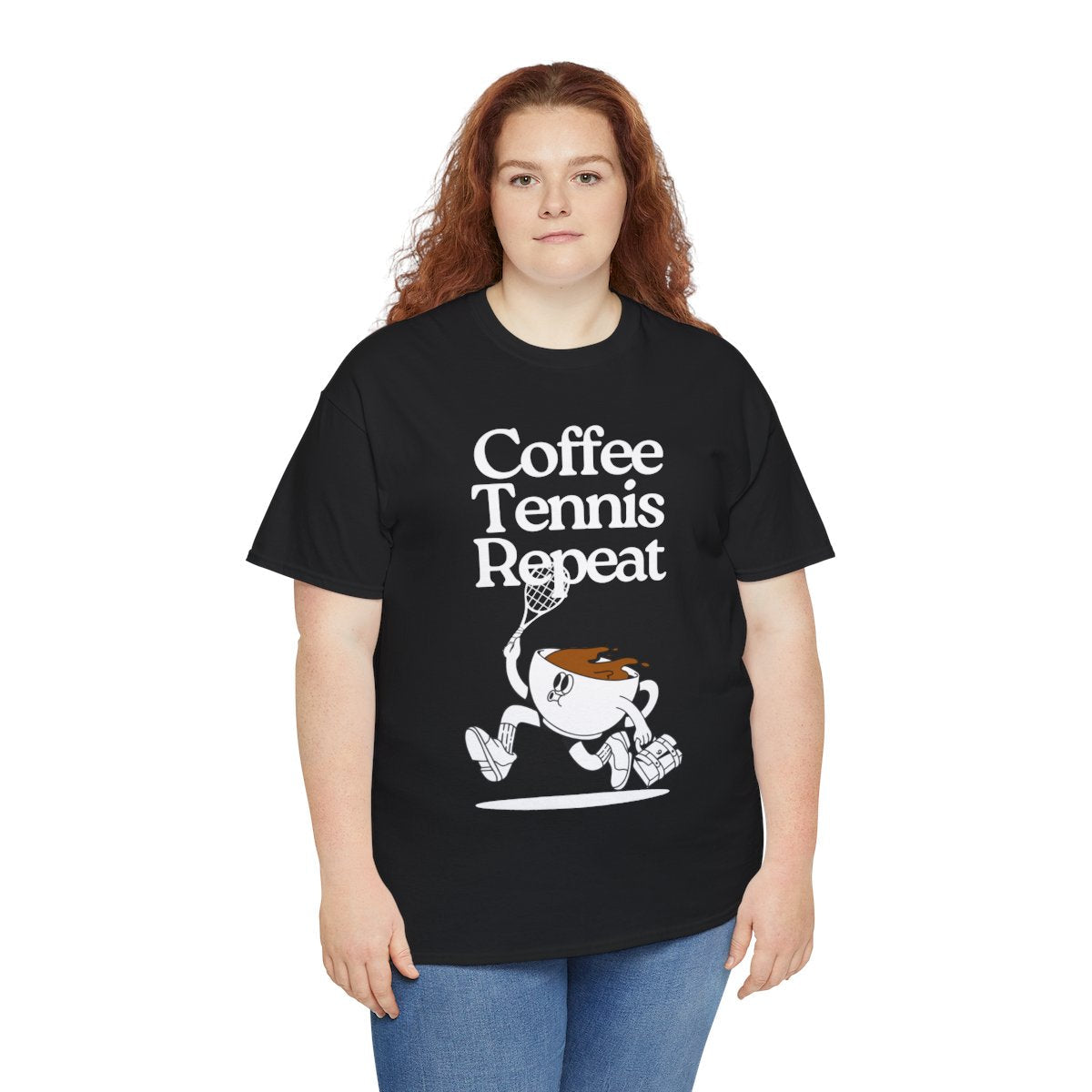 COFFEE TENNIS REPEAT - Tennis (Dri Fit) - GRANDSLAM PH