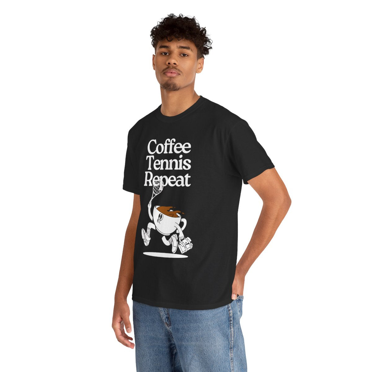 COFFEE TENNIS REPEAT - Tennis (Dri Fit) - GRANDSLAM PH