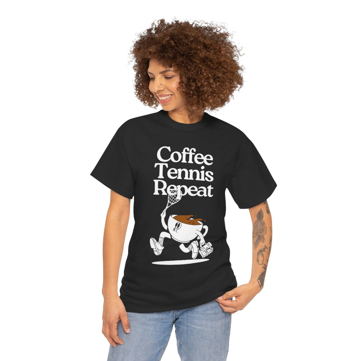 COFFEE TENNIS REPEAT - Tennis (Dri Fit) - GRANDSLAM PH