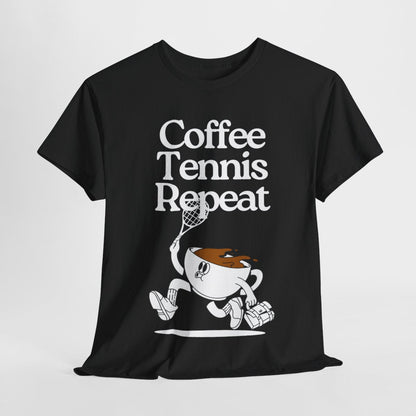 COFFEE TENNIS REPEAT - Tennis (Dri Fit) - GRANDSLAM PH