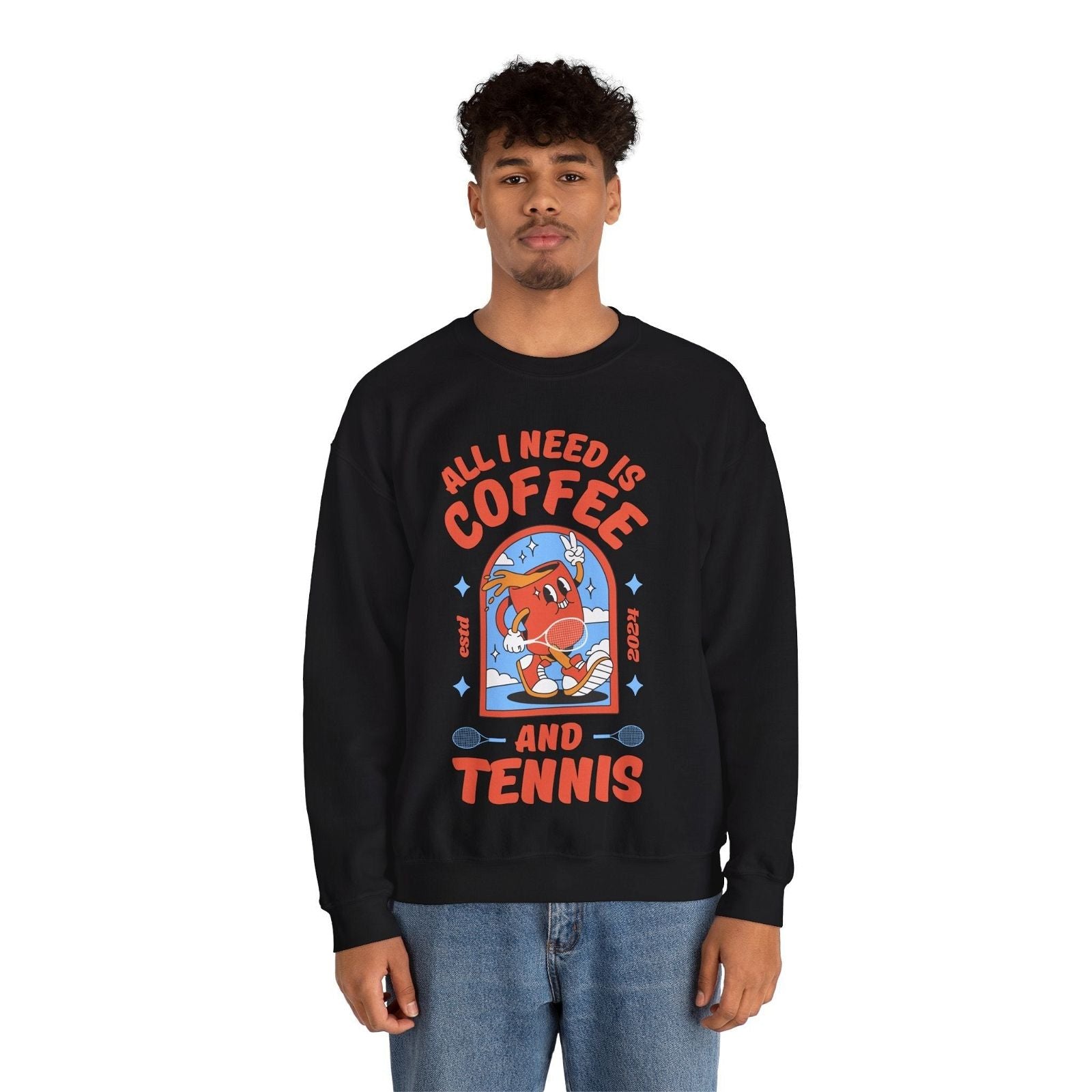 COFFEE & TENNIS SWEATSHIRT - GRANDSLAM