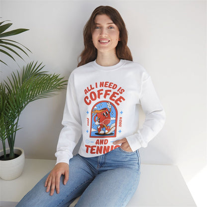 COFFEE & TENNIS SWEATSHIRT - GRANDSLAM