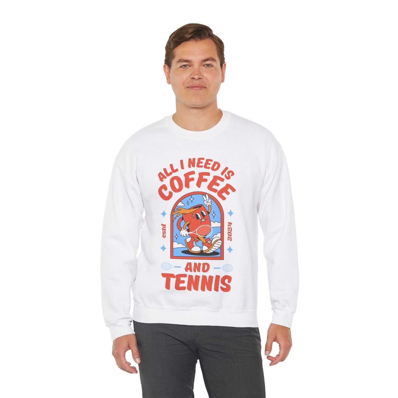 COFFEE & TENNIS SWEATSHIRT - GRANDSLAM