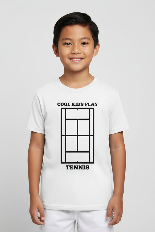 COOL KIDS PLAY TENNIS - Kids Tee - GRANDSLAM PH