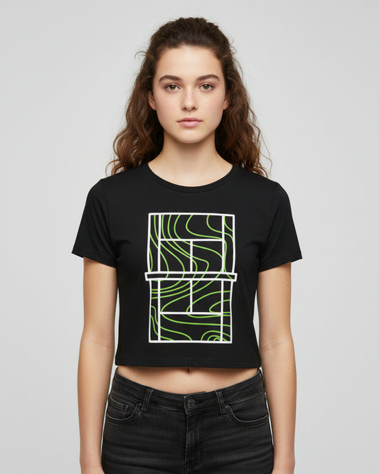 COURT 14 - Tennis Crop Top