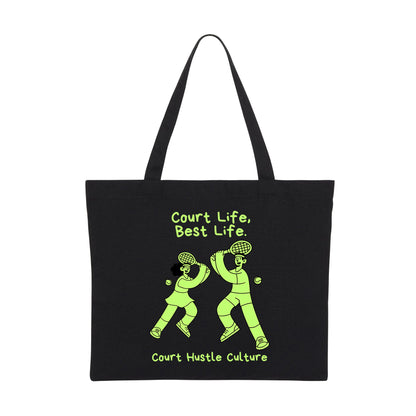 COURT HUSTLE - Tennis (Tote Bag)